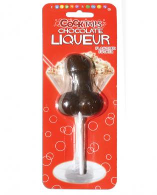 Cocktails flavored sucker - choclate liqueur