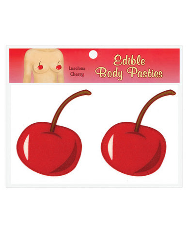 Edible Body Pasties, Luscious Cherry