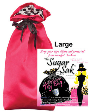 Sugar Sak Anti-Bacterial Toy Bag Large Red