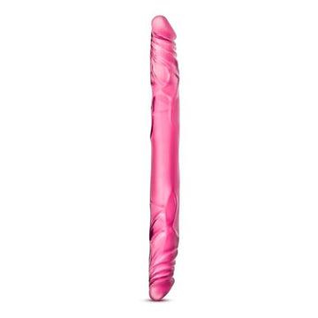 B Yours 14 inches Double Dildo Pink