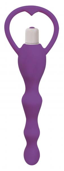 Gossip Rump Shaker Violet Vibrating Anal Beads