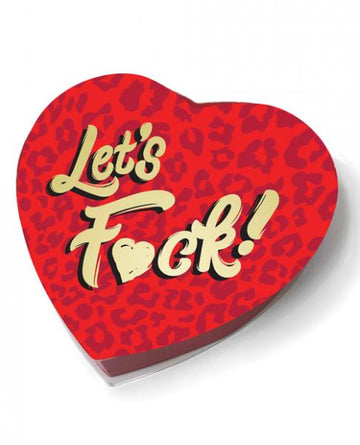 Let's F*ck Heart Box Of Chocolates 1.76oz