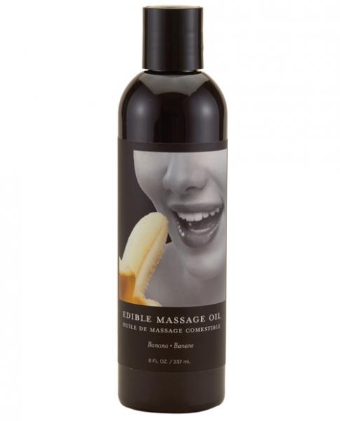 Earthly Body Edible Massage Oil Banana 8oz