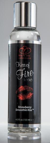 Kiss of fire massage lotion warming, strawberry smoothie