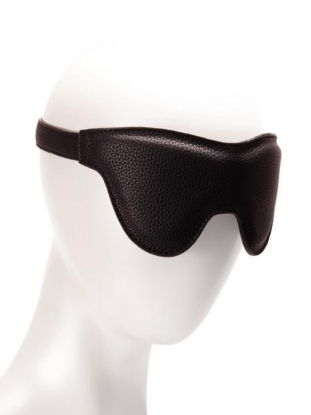 Porn Hub Padded Faux Leather Mask Black O/S