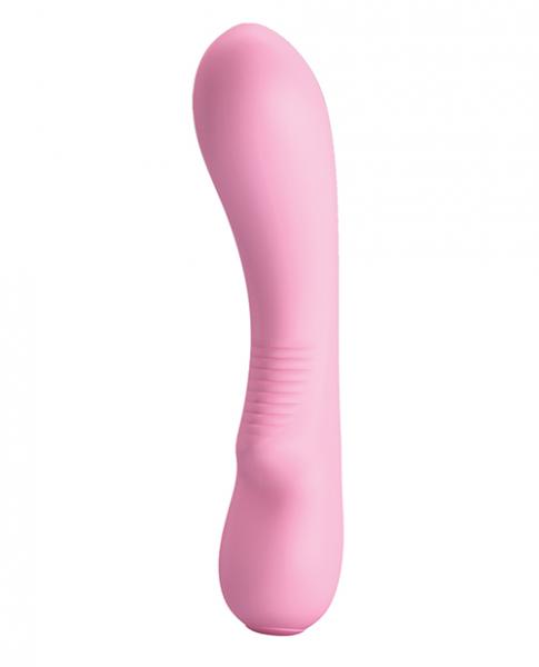 Pretty Love Matt Silicone Flexible Vibrator Pink