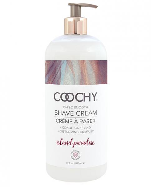 Coochy Shave Cream Island Paradise 32 oz