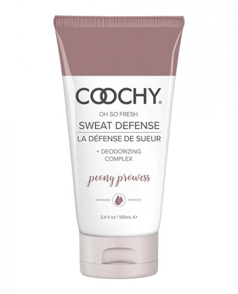 Coochy Sweat Defense Lotion Peony Prowess 3.4 fluid ounces