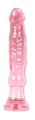 Crystal Jellies 6 inches Anal Starter Pink