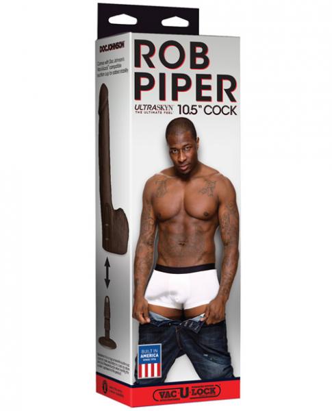 Rob Piper Ultraskyn 10.5 inches Cock Brown Dildo