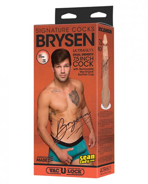 Signature Cocks Brysen 7.5 inches Ultraskyn Replica Dildo