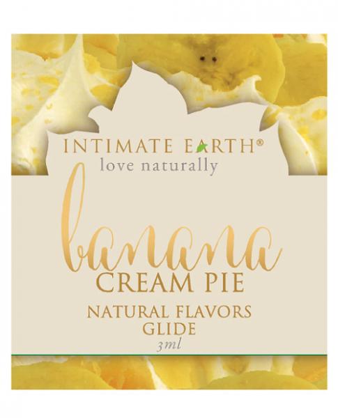 Intimate Earth Banana Cream Pie Glide Foil Pack .1oz