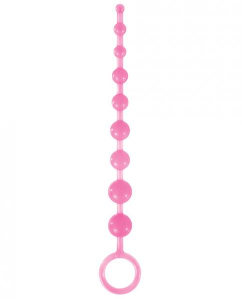 Firefly Pleasure Beads Pink Glow in the Dark