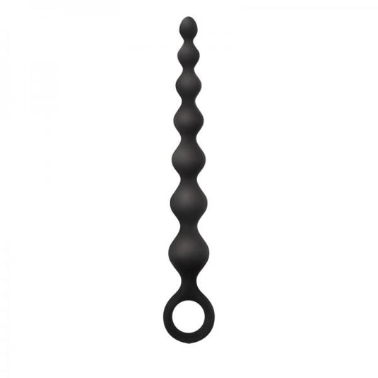 Perles D Lux Pleasure Beads Long Black