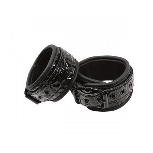 Sinful Black Wrist Cuffs