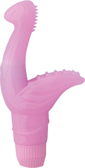 Clit hugger g spot pleaser pink vibrator