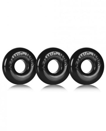 Oxballs Ringer Donut Black Pack Of 3