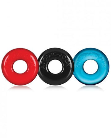 Oxballs Ringer Donut 1 Multi Colored Pack Of 3