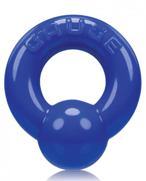 Oxballs Gauge Cock Ring Police Blue