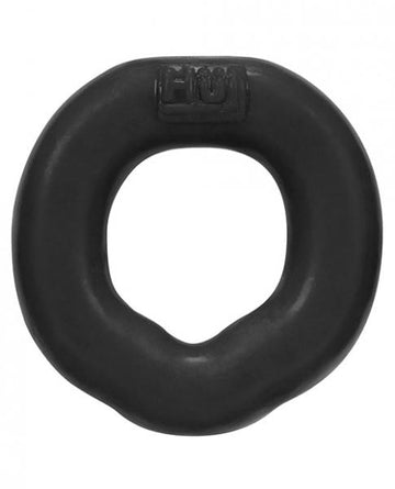 Hunkyjunk Fit Ergo C-Ring Tar Black Cock Ring