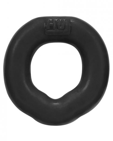 Hunkyjunk Fit Ergo C-Ring Tar Black Cock Ring