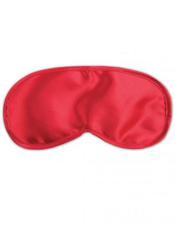 Fetish Fantasy Red Satin Love Mask O/S