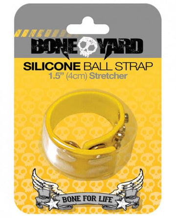 Boneyard Silicone Ball Strap Yellow