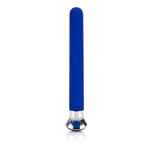 Risque 10 Function Slim Blue Vibrator