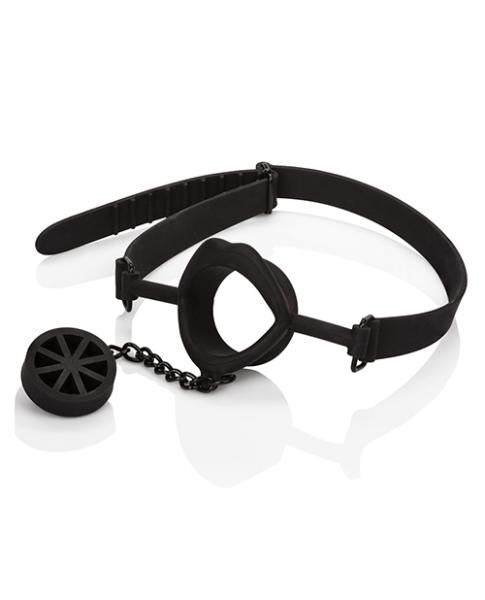 Scandal Silicone Stopper Gag Black