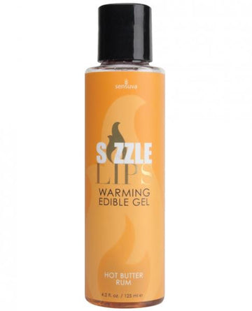 Sizzle Lips Warming Gel Butter Rum 4.2oz