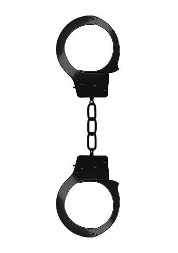 Ouch Beginners Handcuffs Metal Black