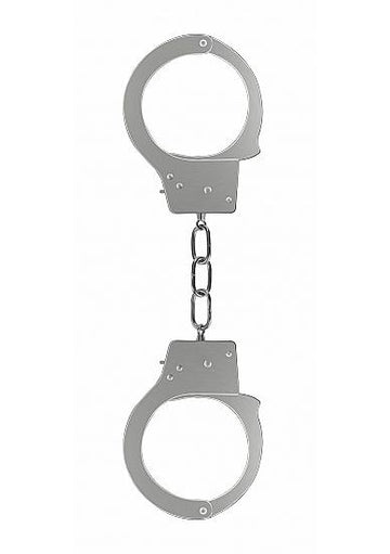 Ouch Beginners Handcuffs Metal Silver