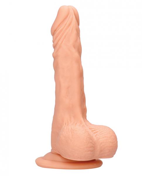 Realrock 8 inches Realistic Dildo With Balls Beige