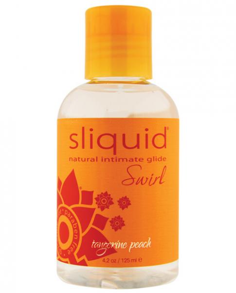 Sliquid Naturals Swirl Tangerine Peach Lubricant 4.2oz