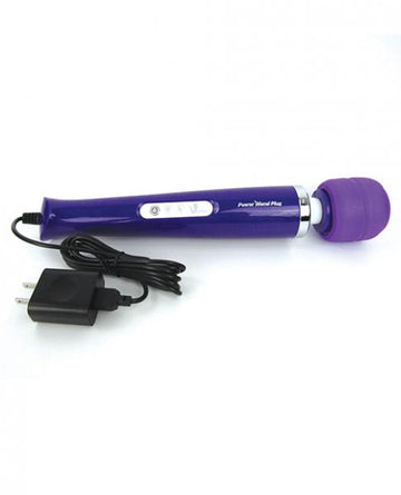 Voodoo Power Wand Plus 28X Plug In Purple