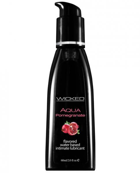 Wicked Aqua Lubricant Pomegranate 2oz