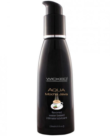 Wicked Aqua Lubricant Mocha Java 4oz