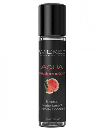 Wicked Aqua Water Based Lubricant Watermelon 1oz