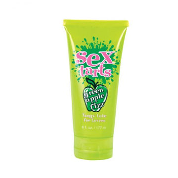 Sex Tarts Green Apple Fizz Flavored Lubricant 6 Fl Oz.