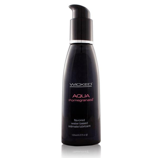 Wicked Aqua Pomegranate Lube 4oz.