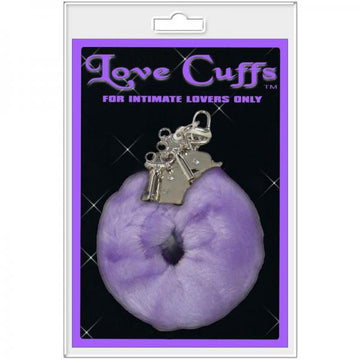 Plush Love Cuffs Lavender