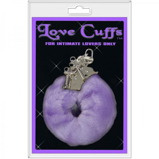 Plush Love Cuffs Lavender