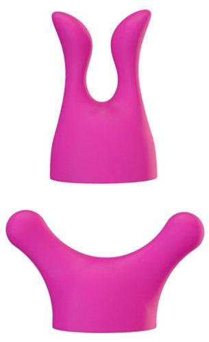 Palm Power Massager Heads Body 2 Pack Pink