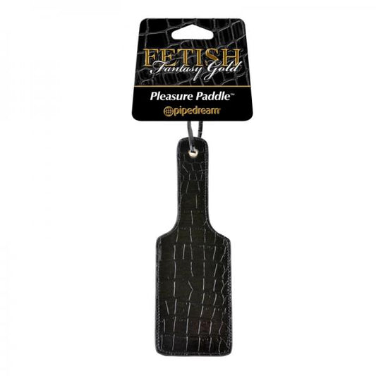 Fetish Fantasy Gold Pleasure Paddle Black