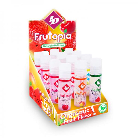 Id Frutopia Flavored Lubricant Assorted 1 Fl Oz Display (12)