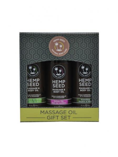 Massage Oil Fragrance Gift Set 3 Fragrances