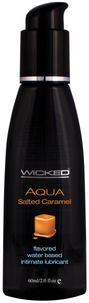 Wicked Aqua Salted Caramel Lube 2oz