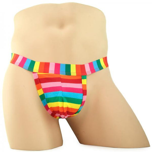 Rainbow Men's Thong One Size