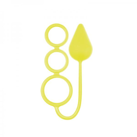 Renegade 3 Ring Circus Silicone Large Neon Yellow