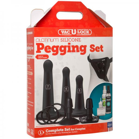 Vac-U-Lock Silicone Pegging Set